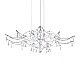 Подвесная люстра Loft IT Mira 10587/1000 Silver Asfour