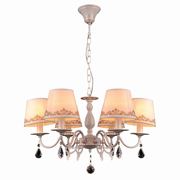 Подвесная люстра Natali Kovaltseva Biarritz 70038-6C IVORY GOLD