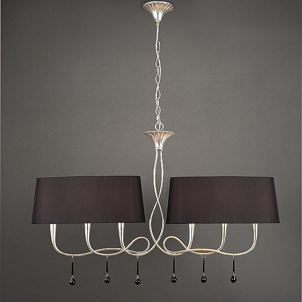 Подвесной светильник Mantra Paola Painted Silver 3531