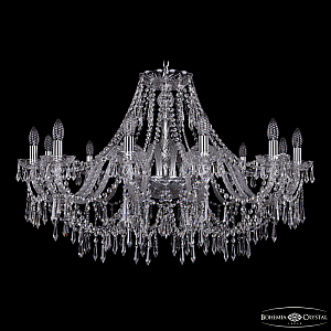 Подвесная люстра Bohemia Ivele Crystal 1403/12/360 Ni