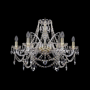 Подвесная люстра Bohemia Ivele Crystal 1411/6/240 G