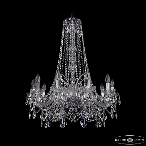 Подвесная люстра Bohemia Ivele Crystal 1411/10/240/h-83 Ni