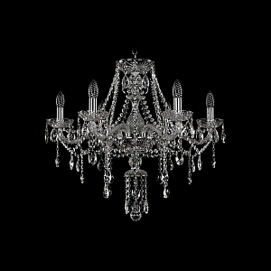 Подвесная люстра Bohemia Ivele Crystal 1415/6/220 Ni
