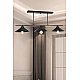 Подвесная люстра Toplight Lilian TL1611H-03BK