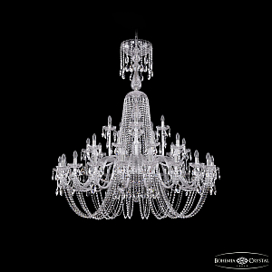 Подвесная люстра Bohemia Ivele Crystal 1402/20+10+5/530/XL-165 Ni