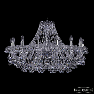 Подвесная люстра Bohemia Ivele Crystal 1409/16/360 Ni