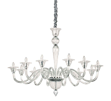 Подвесная люстра Ideal Lux Brigitta SP12 Trasparente 199375
