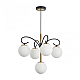 Подвесная люстра Arte Milano Neapol73808 273808/4+1 BK/GD