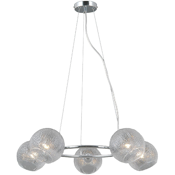 Люстра Illumico IL0728-5PSQ-24 CR ARIES