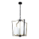 Подвесная люстра Arte Lamp Nuvola A7017SP-4BK