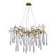 Подвесная люстра Crystal Lux Reina SP8 D1000 Gold Pearl
