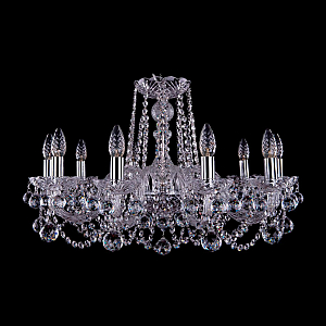 Подвесная люстра Bohemia Ivele Crystal 1402/10/240 Ni Balls