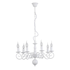 Подвесная люстра Arte Lamp A1129LM-7WH