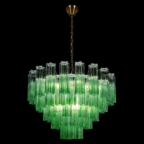 Подвесная люстра Loft IT Murano 10580/800 Clear green