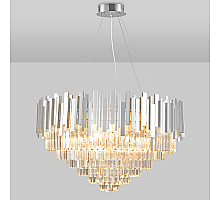 Подвесная люстра Natali Kovaltseva VERTIGO 81440/12C SILVER