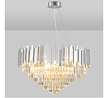 Подвесная люстра Natali Kovaltseva VERTIGO 81440/12C SILVER