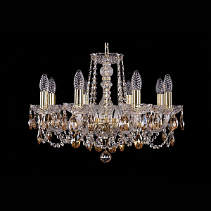 Подвесная люстра Bohemia Ivele Crystal 1402/8/195 G K721
