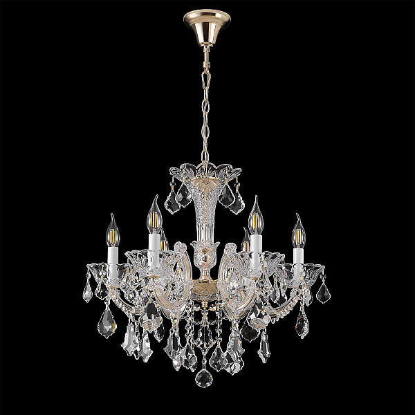 Подвесная люстра Crystal Lux CRISTELLE SP6 GOLD