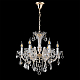 Подвесная люстра Crystal Lux CRISTELLE SP6 GOLD