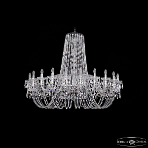 Подвесная люстра Bohemia Ivele Crystal 1402/24/530 Ni