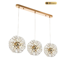 Подвесная люстра Modestyle MS.9029.18R GD