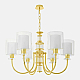 Подвесная люстра Crystal Lux ELENA SP6 GOLD