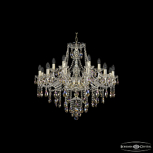 Подвесная люстра Bohemia Ivele Crystal 1415/12+6/300 G K801