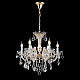 Подвесная люстра Crystal Lux CRISTELLE SP6 GOLD