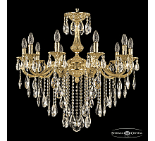 Подвесная люстра Bohemia Ivele Crystal Verona 72101/10/250 B G