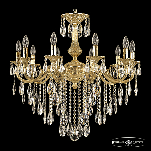 Подвесная люстра Bohemia Ivele Crystal Verona 72101/10/250 B G