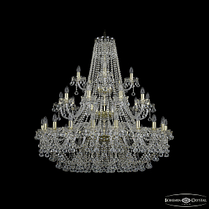 Подвесная люстра Bohemia Ivele Crystal 1409/20+10+5/400/3d G