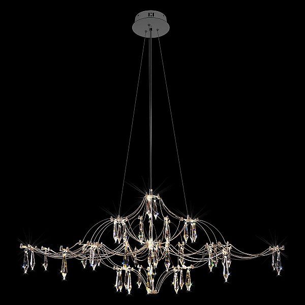 Подвесная люстра Loft IT Mira 10587/1000 Silver Asfour