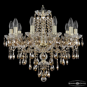 Подвесная люстра Bohemia Ivele Crystal 1415/10/200 G R721