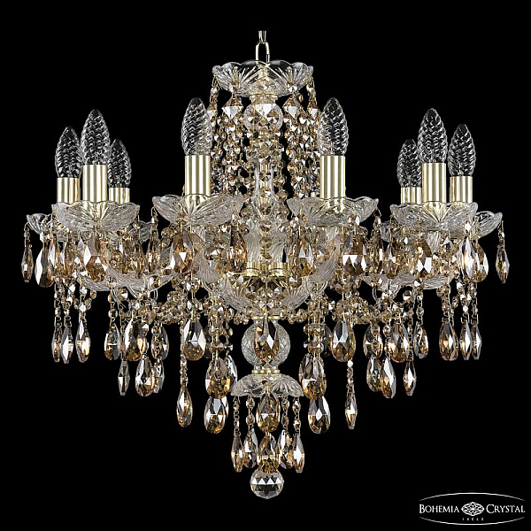 Подвесная люстра Bohemia Ivele Crystal 1415/10/200 G R721