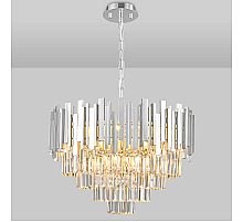 Подвесная люстра Natali Kovaltseva VERTIGO 81440/8C SILVER