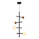 Подвесная светодиодная люстра Natali Kovaltseva Loft Led Lamps 81338 Gold Black