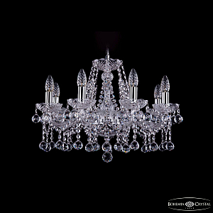 Подвесная люстра Bohemia Ivele Crystal 1413/8/200 Ni Balls