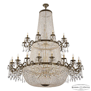Подвесная люстра Bohemia Ivele Crystal AL2111H201/20+10/160OL/2D AGB