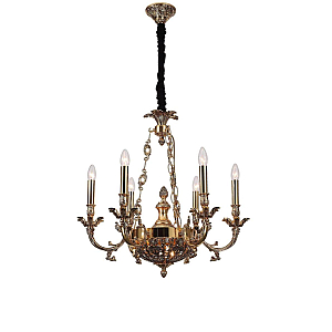 Подвесная люстра Lucia Tucci Firenze 1781.6.2 Antique Gold