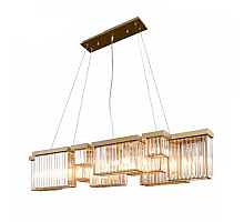 Подвесная люстра Delight Collection Broadway 2466 brushed champagne gold
