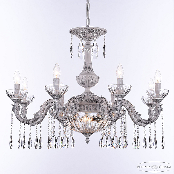 Подвесная люстра Bohemia Ivele Crystal AL79101P/8/250 A WMN P Clear/M-1H