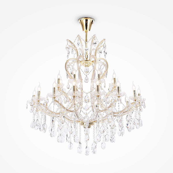 Подвесная люстра Maytoni Doris DIA881-PL-24-G