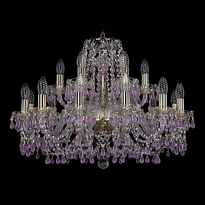 Подвесная люстра Bohemia Ivele Crystal 1410/12+6/240 G V7010