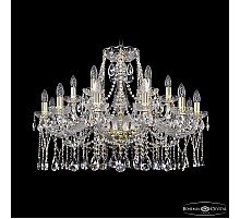 Подвесная люстра Bohemia Ivele Crystal 1413/12+6/300 G