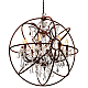 Подвесная люстра Loft IT Foucaults Orb Crystal Loft1897/6