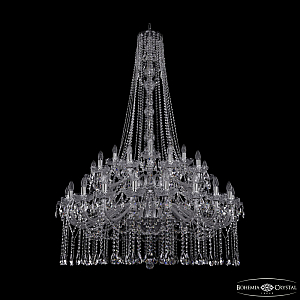 Подвесная люстра Bohemia Ivele Crystal 1413/20+10+5/400/h-164/2d Ni