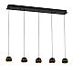Подвесная люстра DeLight Collection MD21001034-5B black/gold