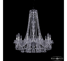 Подвесная люстра Bohemia Ivele Crystal 1409/10/240/h-76 Ni