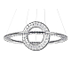 Подвесная люстра Newport 8240 8241/800 chrome М0066846