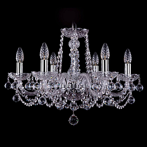 Подвесная люстра Bohemia Ivele Crystal 1402/6/195 Ni Balls
